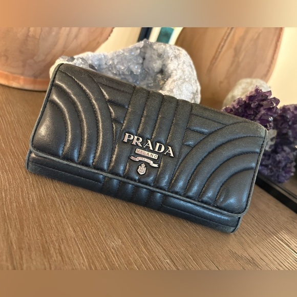 Prada Diagramme Clutch - Picture 1 of 15